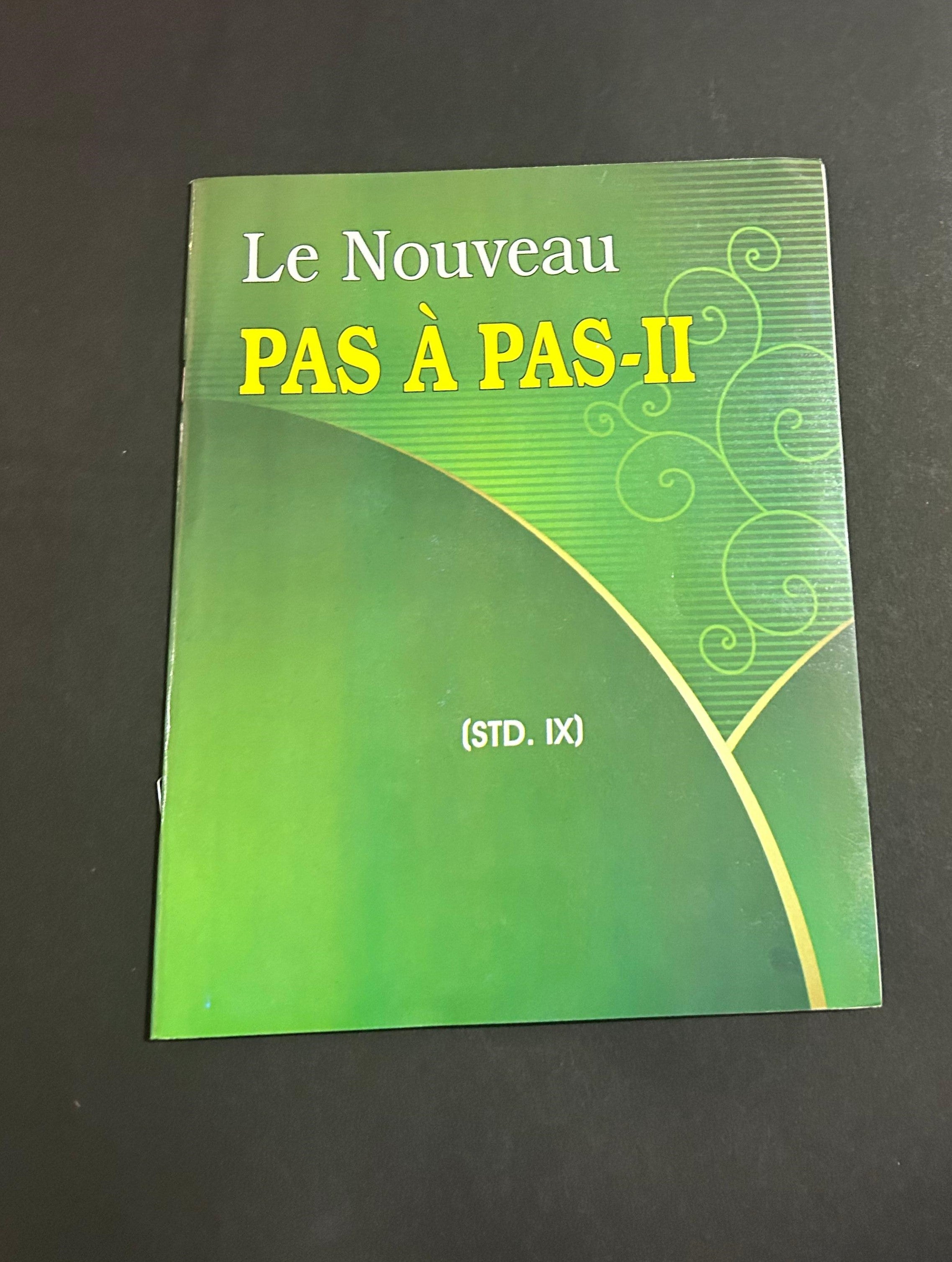 Le Nouveau Pas a Pas II, Class 9 French TextBook - Goa Board
